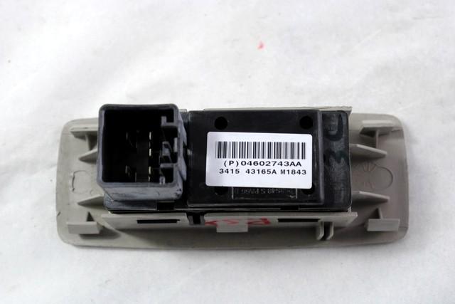 ZADNJE STIKALO OEM N. 04602743AA ORIGINAL REZERVNI DEL JEEP COMMANDER XK XH (2005 - 2010) BENZINA LETNIK 2006