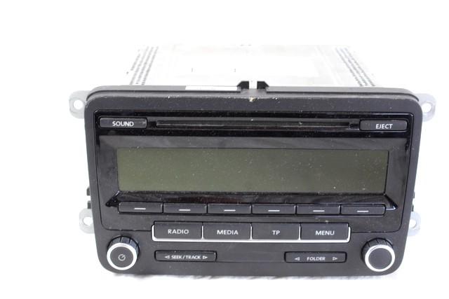 RADIO CD / OJACEVALNIK / IMETNIK HIFI OEM N. 5M0035186J ORIGINAL REZERVNI DEL VOLKSWAGEN POLO 6R1 6C1 (06/2009 - 02/2014) DIESEL LETNIK 2010