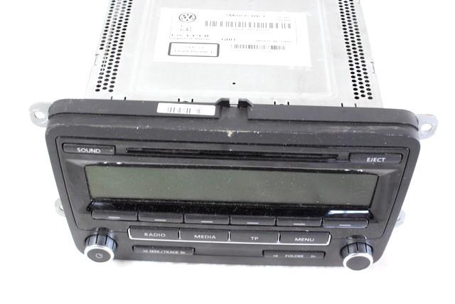 RADIO CD / OJACEVALNIK / IMETNIK HIFI OEM N. 5M0035186J ORIGINAL REZERVNI DEL VOLKSWAGEN POLO 6R1 6C1 (06/2009 - 02/2014) DIESEL LETNIK 2010