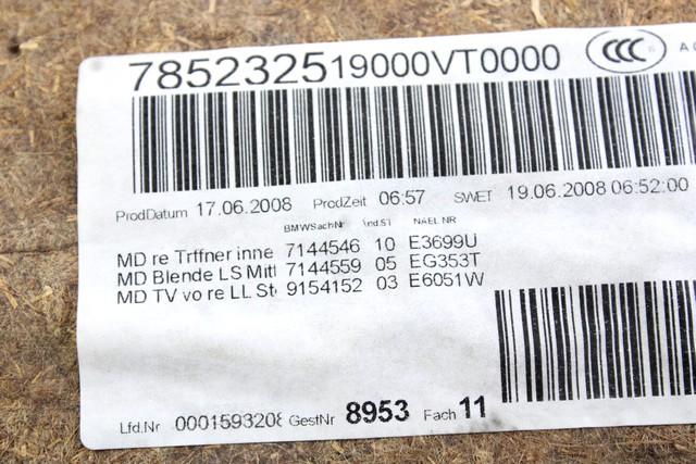 NOTRANJA OBLOGA SPREDNJIH VRAT OEM N. PNADTBWSR3E91SW5P ORIGINAL REZERVNI DEL BMW SERIE 3 BER/SW/COUPE/CABRIO E90/E91/E92/E93 (2005 -2009) DIESEL LETNIK 2008