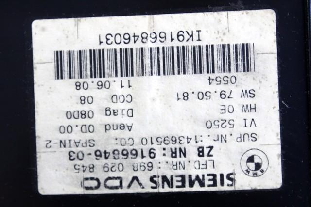 KILOMETER STEVEC OEM N. 9166846 ORIGINAL REZERVNI DEL BMW SERIE 3 BER/SW/COUPE/CABRIO E90/E91/E92/E93 (2005 -2009) DIESEL LETNIK 2008