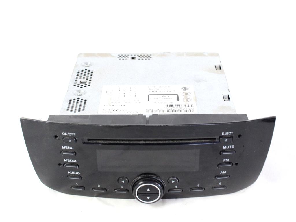 RADIO CD / OJACEVALNIK / IMETNIK HIFI OEM N. 735501409 ORIGINAL REZERVNI DEL FIAT PUNTO EVO 199 (2009 - 2012)  BENZINA/METANO LETNIK 2010