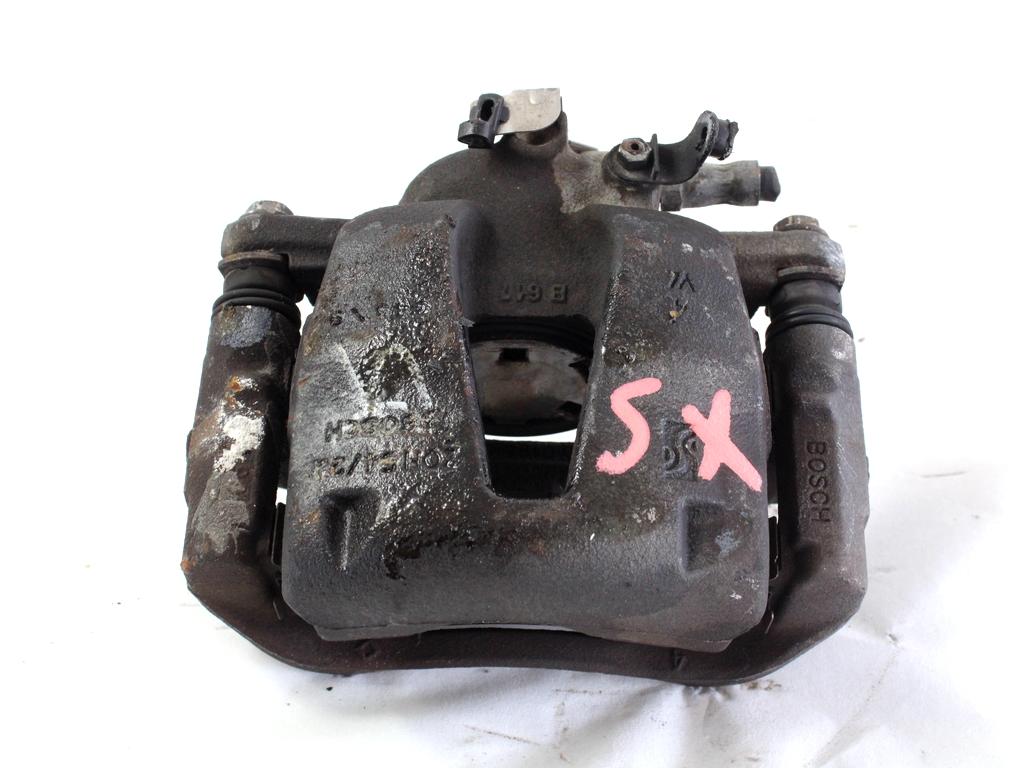 SPREDNJE LEVE ZAVORNE CELJUSTI  OEM N. 77364399 ORIGINAL REZERVNI DEL FIAT PUNTO EVO 199 (2009 - 2012)  BENZINA/METANO LETNIK 2010