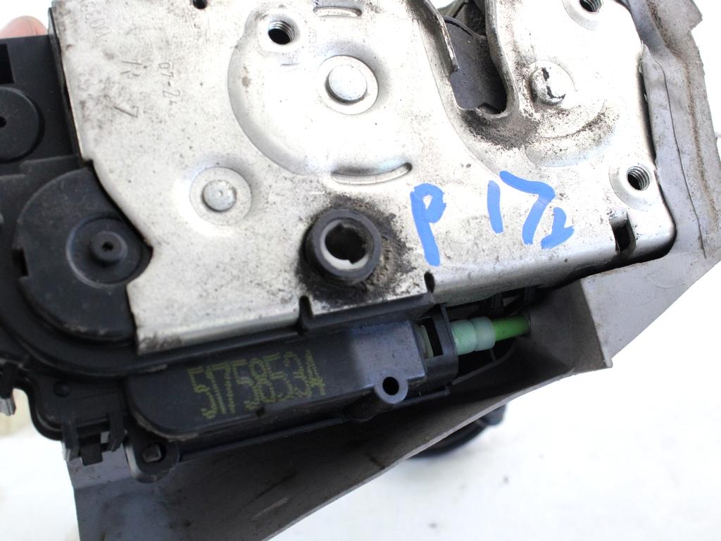 CENTRALNO ZAKLEPANJE ZADNJIH DESNIH VRAT OEM N. 51758534 ORIGINAL REZERVNI DEL FIAT CROMA 194 MK2 R (11-2007 - 2010) DIESEL LETNIK 2007