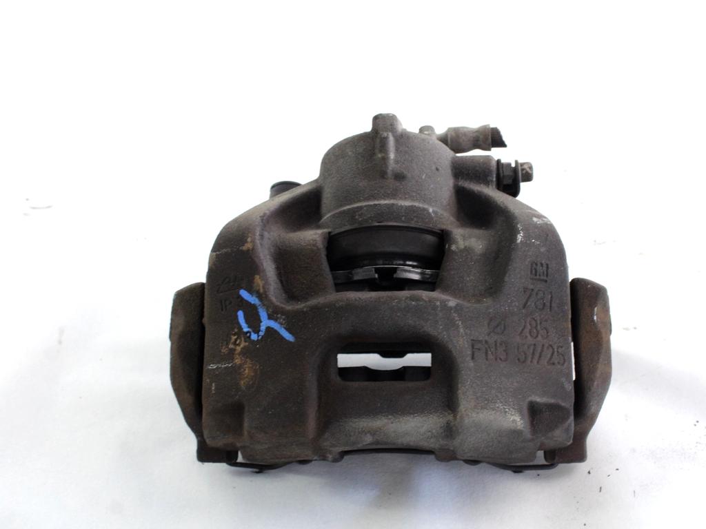 SPREDNJE LEVE ZAVORNE CELJUSTI  OEM N. 77364225 ORIGINAL REZERVNI DEL FIAT CROMA 194 MK2 R (11-2007 - 2010) DIESEL LETNIK 2007