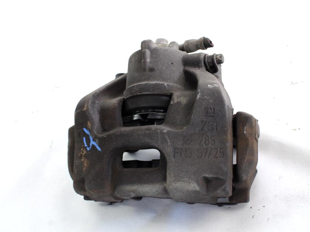 SPREDNJE LEVE ZAVORNE CELJUSTI  OEM N. 77364225 ORIGINAL REZERVNI DEL FIAT CROMA 194 MK2 R (11-2007 - 2010) DIESEL LETNIK 2007