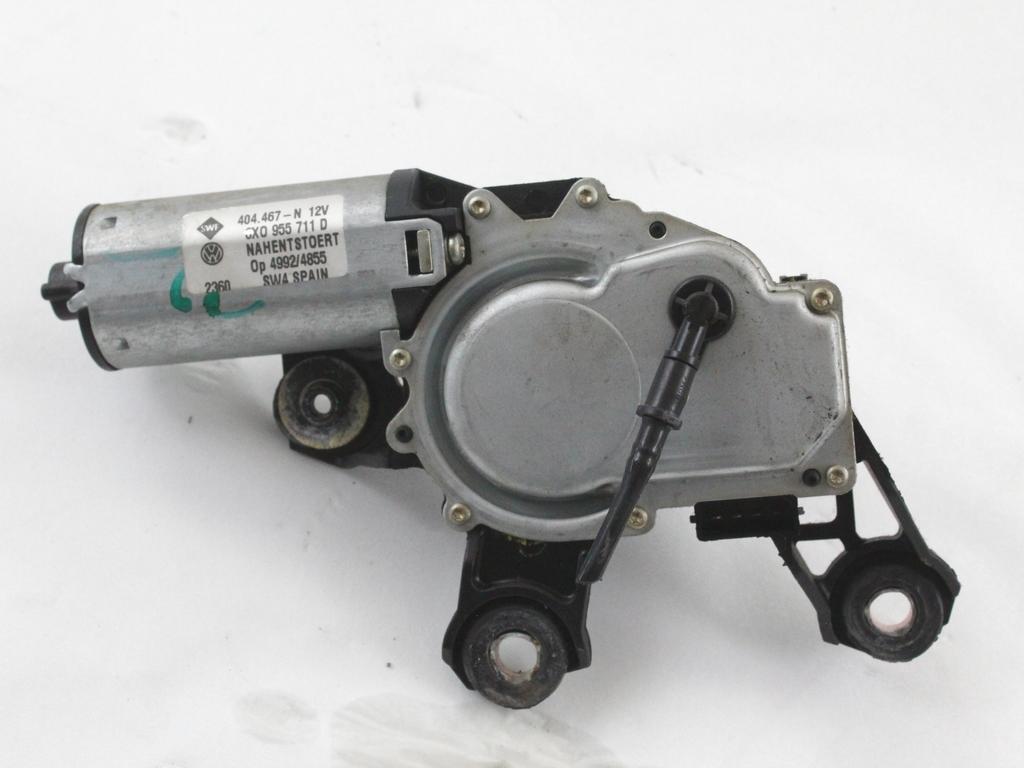 MOTORCEK ZADNJEGA BRISALCA OEM N. 6X0955711D ORIGINAL REZERVNI DEL VOLKSWAGEN POLO 6N2 (10/1999 - 04/2002)BENZINA LETNIK 2000