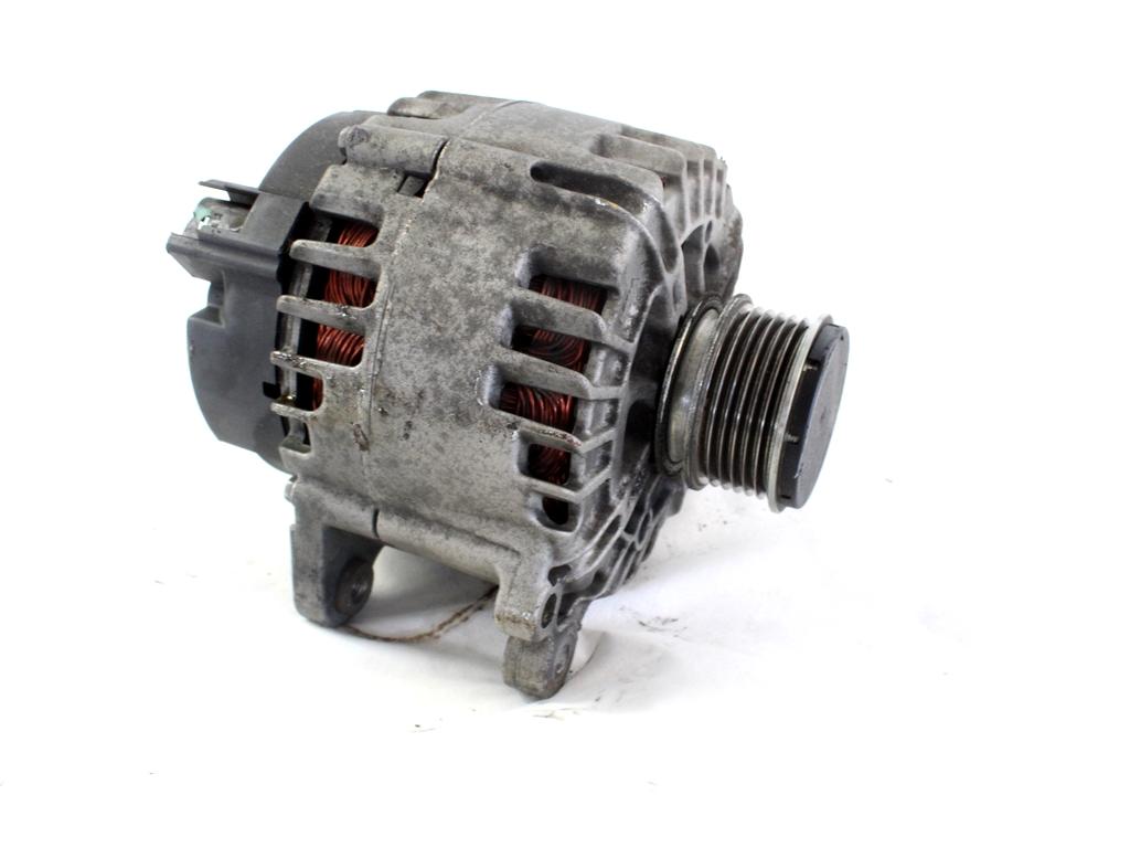 ALTERNATOR OEM N. 03P903023D ORIGINAL REZERVNI DEL VOLKSWAGEN POLO 6R1 6C1 (06/2009 - 02/2014) DIESEL LETNIK 2011