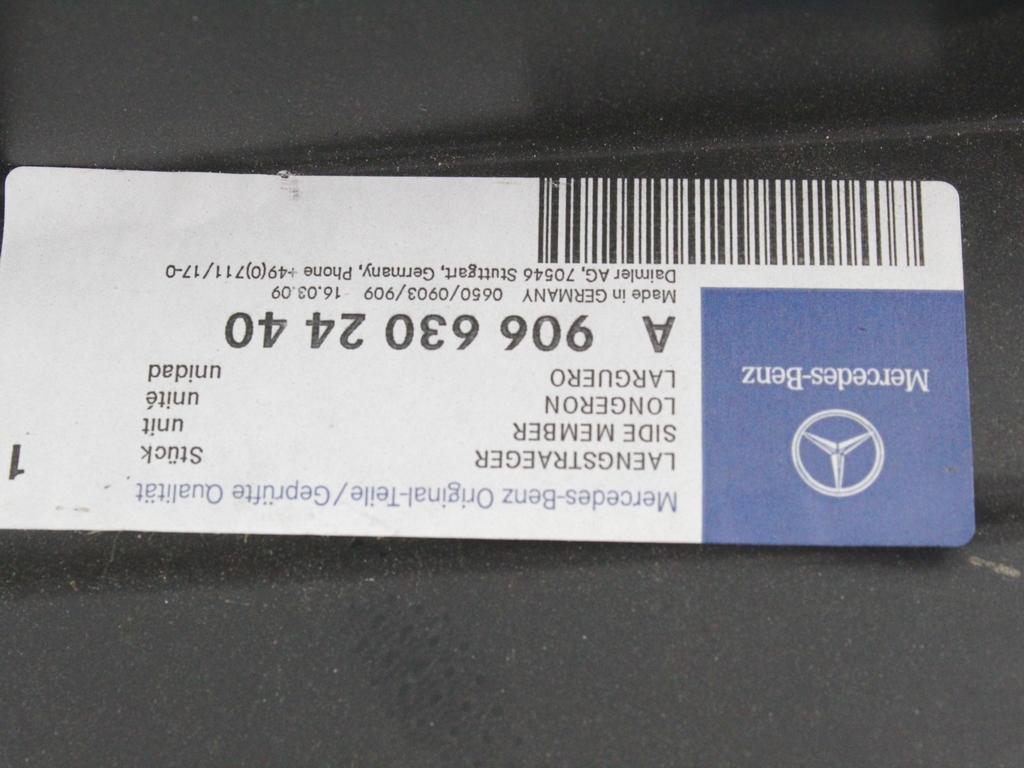 BOCNA STRUKTURA KAROSERIJE OEM N. A9066302440 ORIGINAL REZERVNI DEL MERCEDES SPRINTER W906 (2006 - 2013)DIESEL LETNIK 2007