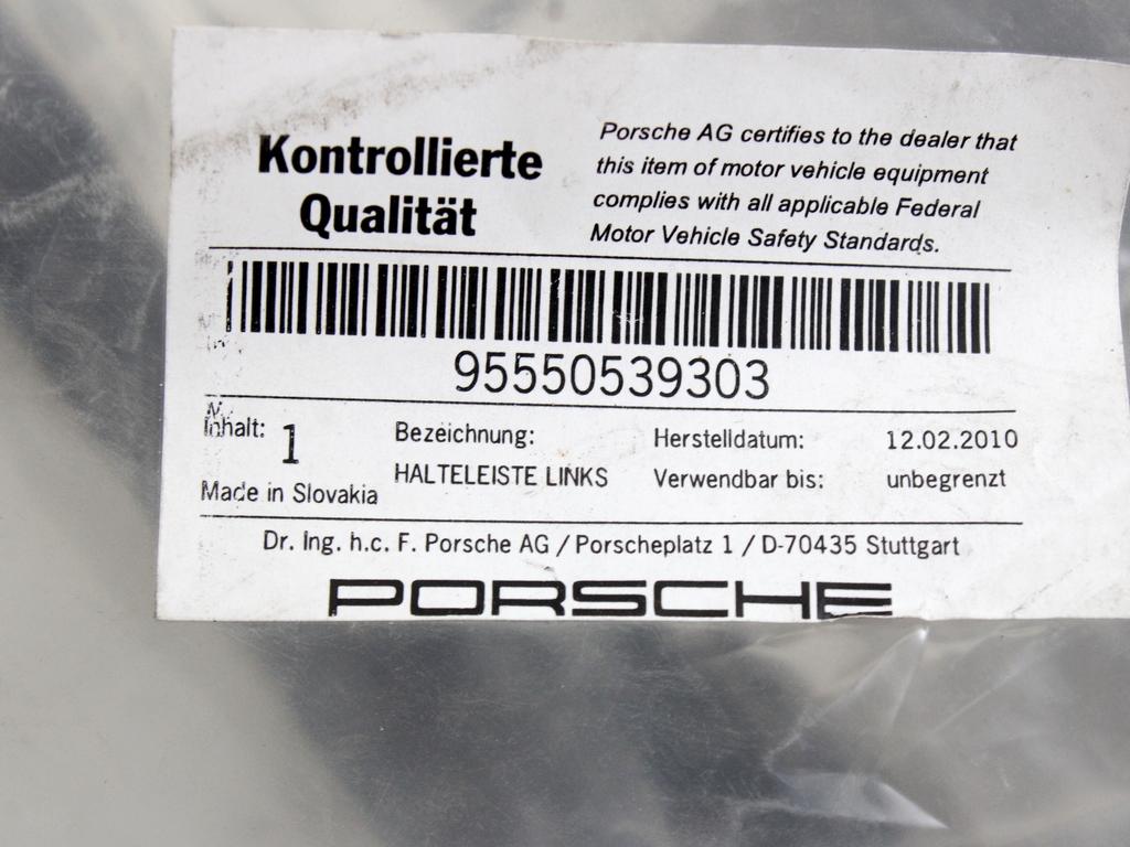 NOSILCI ZADNJEGA ODBIJACA  OEM N. 9975056640001C ORIGINAL REZERVNI DEL PORSCHE 911 997 (2004 - 2008)BENZINA LETNIK 2006