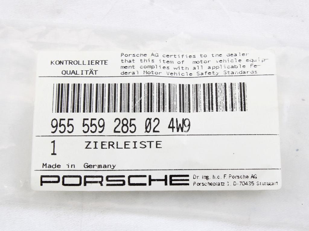 ZUNANJI PROFILI IN LETVE OEM N. 955559285024W9 ORIGINAL REZERVNI DEL PORSCHE CAYENNE 9PA MK1 (2003 -2008) BENZINA LETNIK 2007