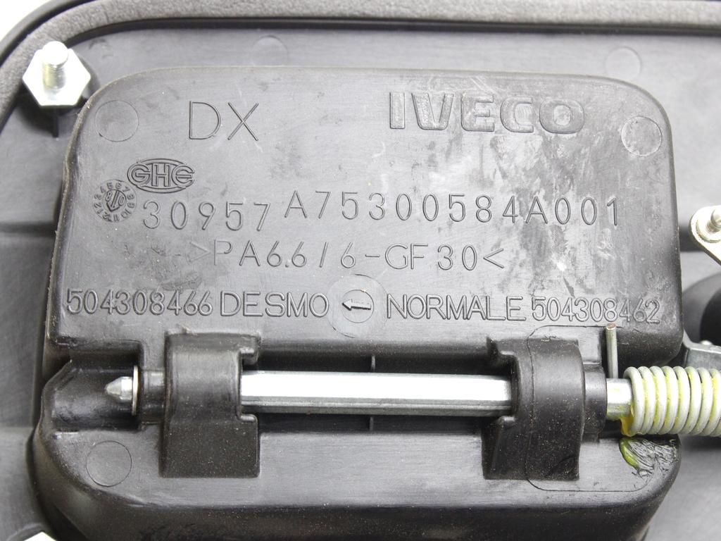 ZUNANJA KLJUKA SPREDNJA DESNA VRATA OEM N. 504308466 ORIGINAL REZERVNI DEL IVECO STRALIS MK1 (2002 - 2007)DIESEL LETNIK 2002