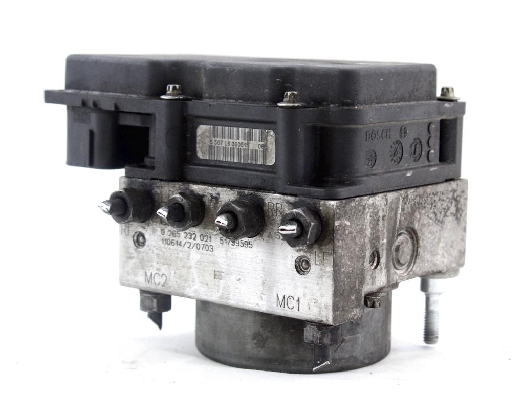 ABS AGREGAT S PUMPO OEM N. 51799595 ORIGINAL REZERVNI DEL FIAT PANDA 169 R (2009 - 2011) DIESEL LETNIK 2011