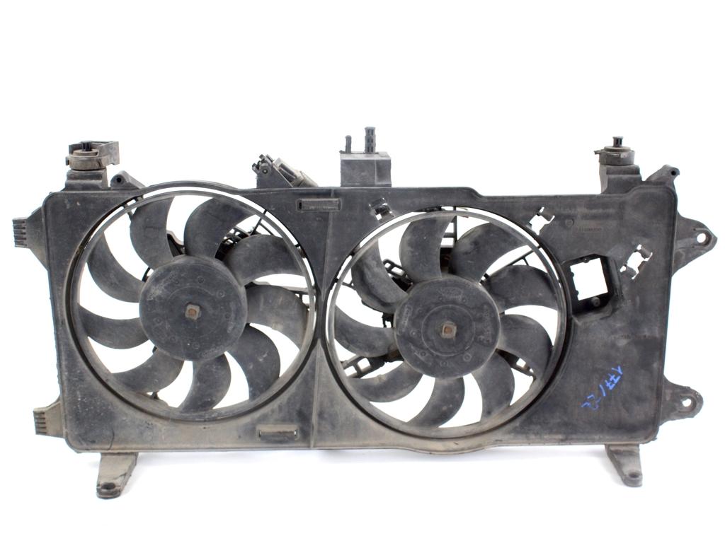 VENTILATOR HLADILNIKA OEM N. 51755591 ORIGINAL REZERVNI DEL FIAT DOBLO 223 MK1 R (2005 - 2009) DIESEL LETNIK 2008