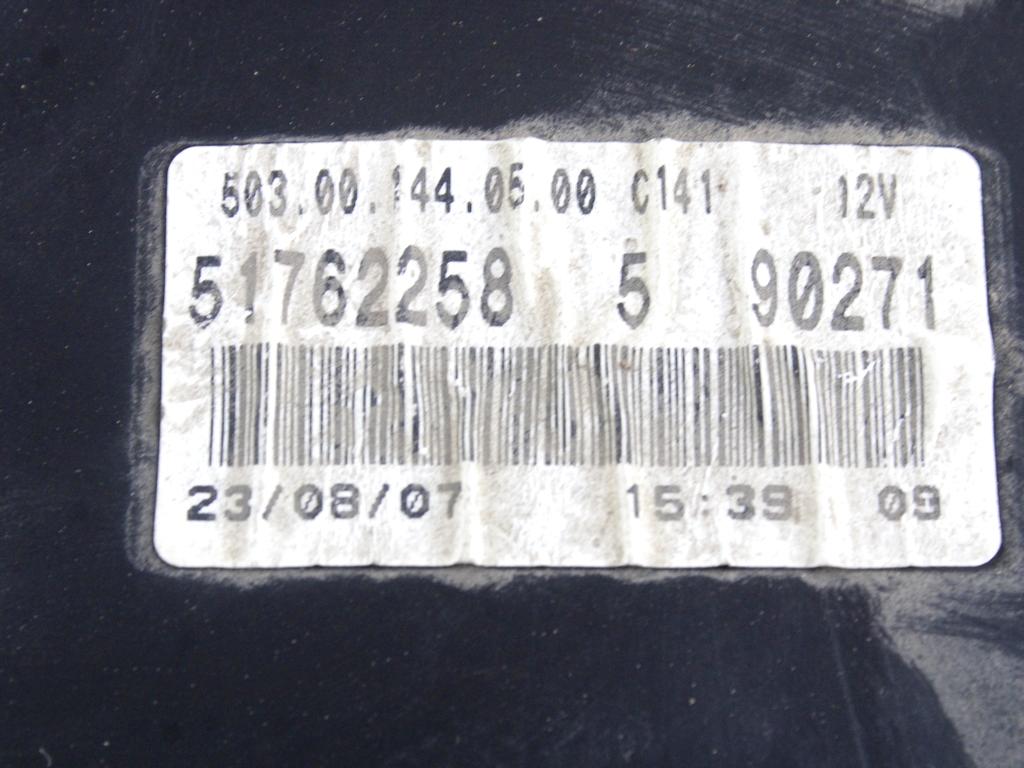 KILOMETER STEVEC OEM N. 51762258 ORIGINAL REZERVNI DEL FIAT DOBLO 223 MK1 R (2005 - 2009) DIESEL LETNIK 2008