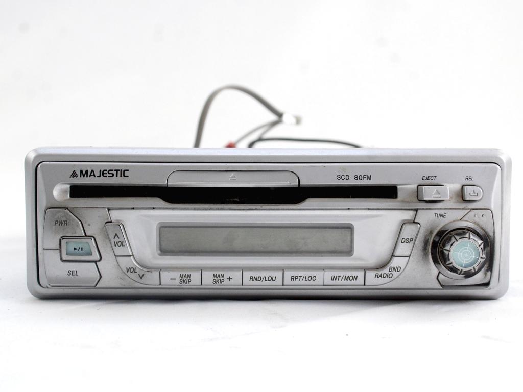 RADIO CD / OJACEVALNIK / IMETNIK HIFI OEM N. SCD80FM ORIGINAL REZERVNI DEL FIAT DOBLO 223 MK1 R (2005 - 2009) DIESEL LETNIK 2008