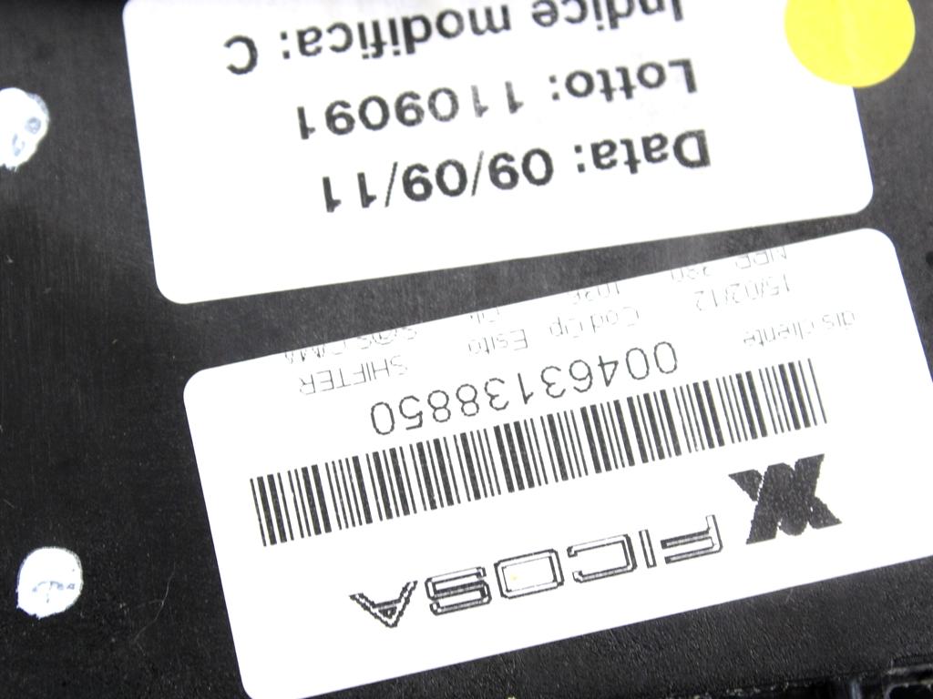 MEHANIZEM VZVODA ROCNEGA MENJALNIKA OEM N. 46313885 ORIGINAL REZERVNI DEL ALFA ROMEO GIULIETTA 940 (2010 - 2020) DIESEL LETNIK 2012