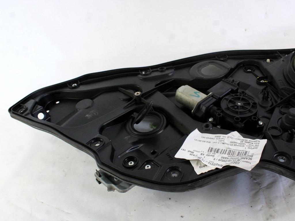 MEHANIZEM DVIGA ZADNJIH STEKEL  OEM N. 2159 SISTEMA ALZACRISTALLO PORTA POSTERIORE ELETTR ORIGINAL REZERVNI DEL ALFA ROMEO GIULIETTA 940 (2010 - 2020) DIESEL LETNIK 2012