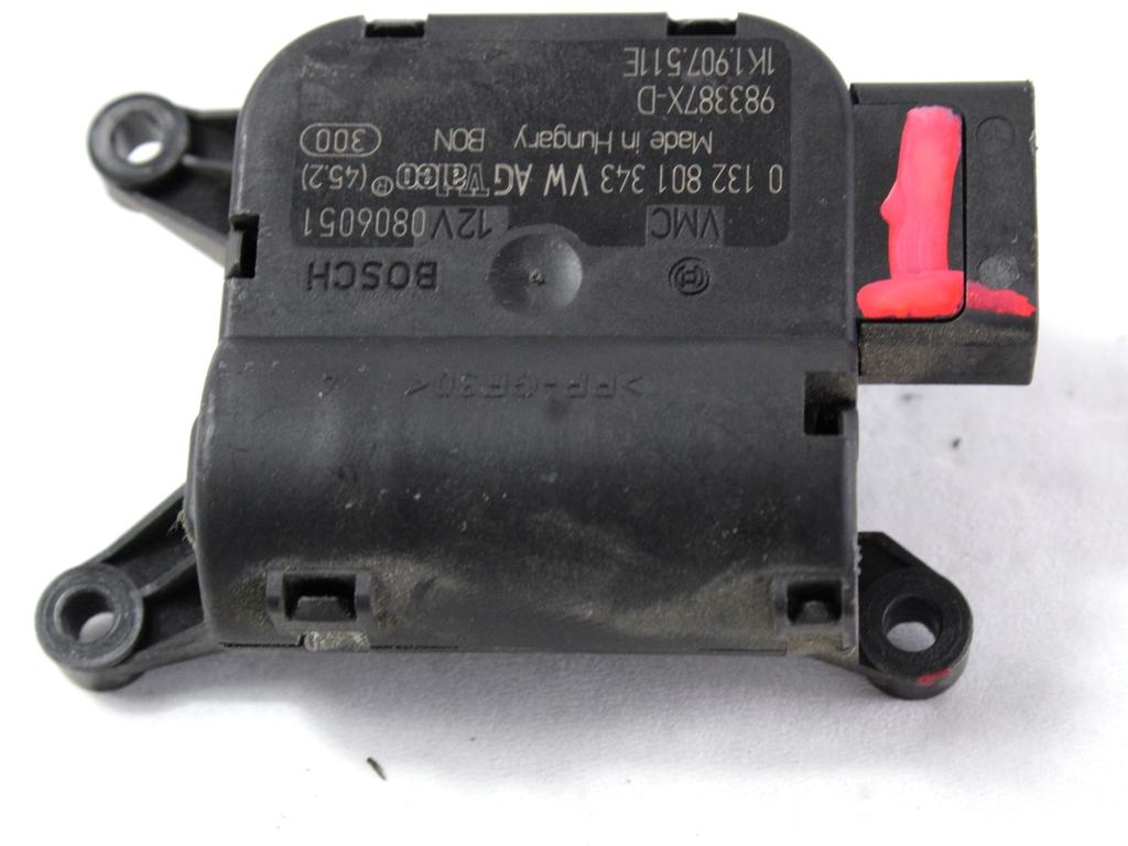 MOTORCEK OGREVANJA OEM N. 1K1907511E ORIGINAL REZERVNI DEL AUDI A3 MK2 8P 8PA 8P1 (2003 - 2008)DIESEL LETNIK 2005