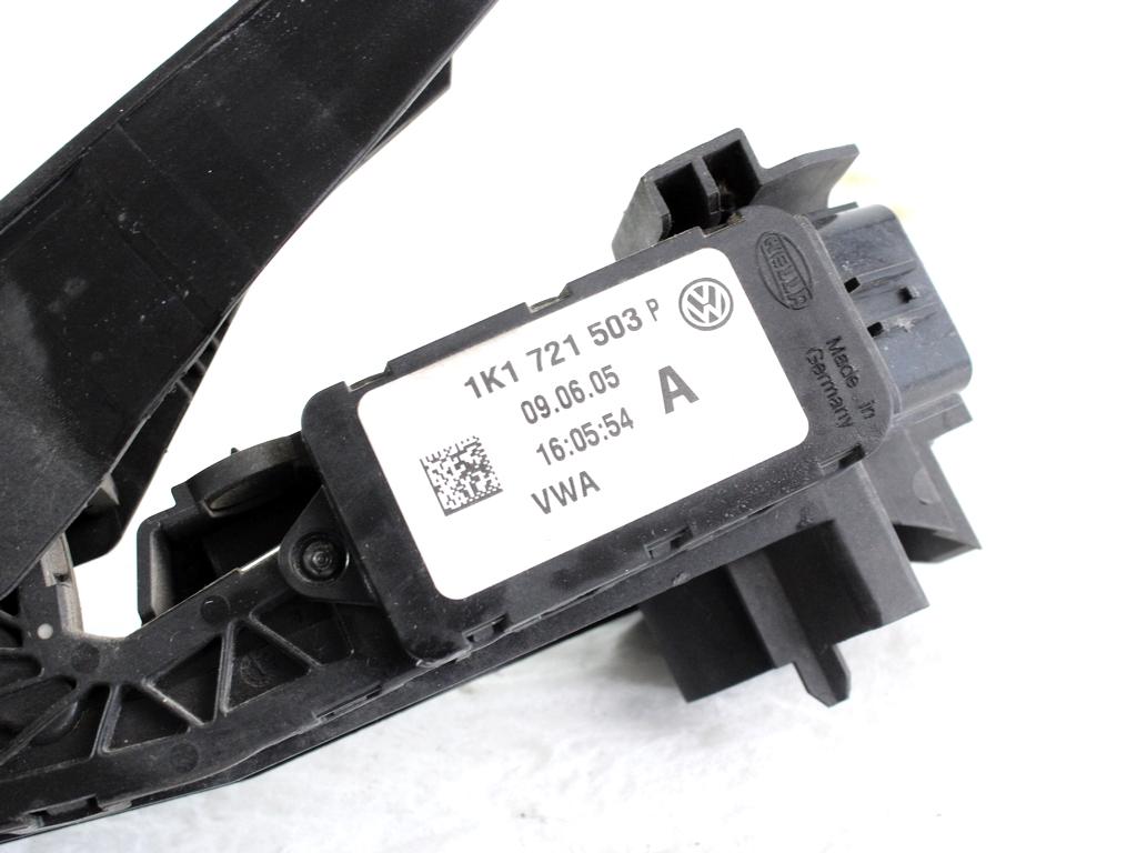 PEDALI OEM N. 1K1721503P ORIGINAL REZERVNI DEL AUDI A3 MK2 8P 8PA 8P1 (2003 - 2008)DIESEL LETNIK 2005