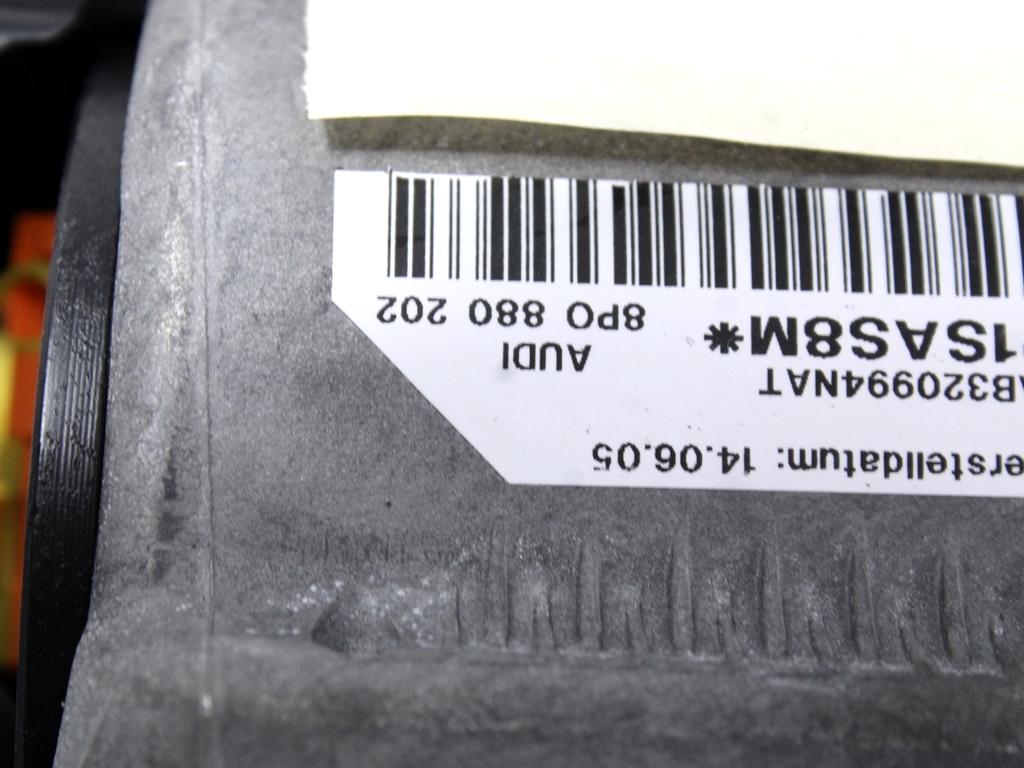 KIT AIRBAG KOMPLET OEM N. 17398 KIT AIRBAG COMPLETO ORIGINAL REZERVNI DEL AUDI A3 MK2 8P 8PA 8P1 (2003 - 2008)DIESEL LETNIK 2005