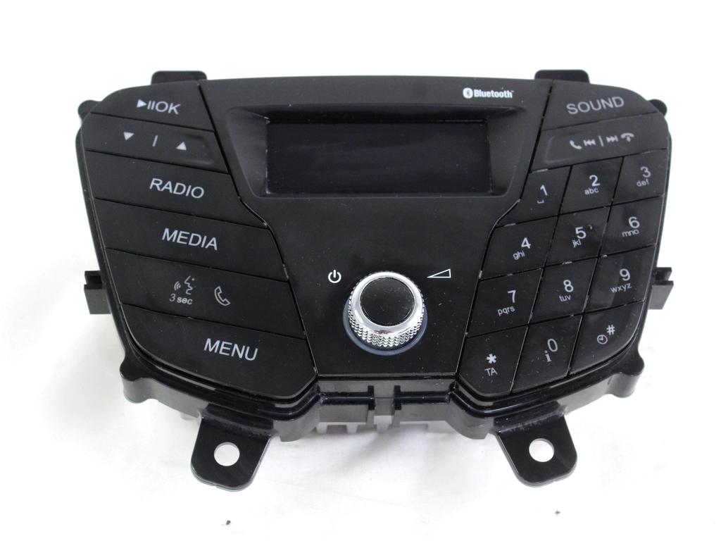 RADIO CD / OJACEVALNIK / IMETNIK HIFI OEM N. G1B5-18D815-BE ORIGINAL REZERVNI DEL FORD KA+ PLUS UK FK MK3 (2016 -2019) BENZINA LETNIK 2016