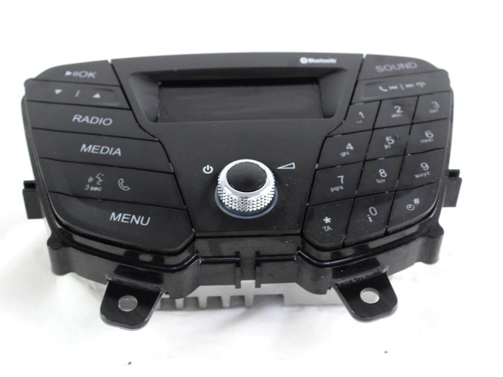 RADIO CD / OJACEVALNIK / IMETNIK HIFI OEM N. G1B5-18D815-BE ORIGINAL REZERVNI DEL FORD KA+ PLUS UK FK MK3 (2016 -2019) BENZINA LETNIK 2016