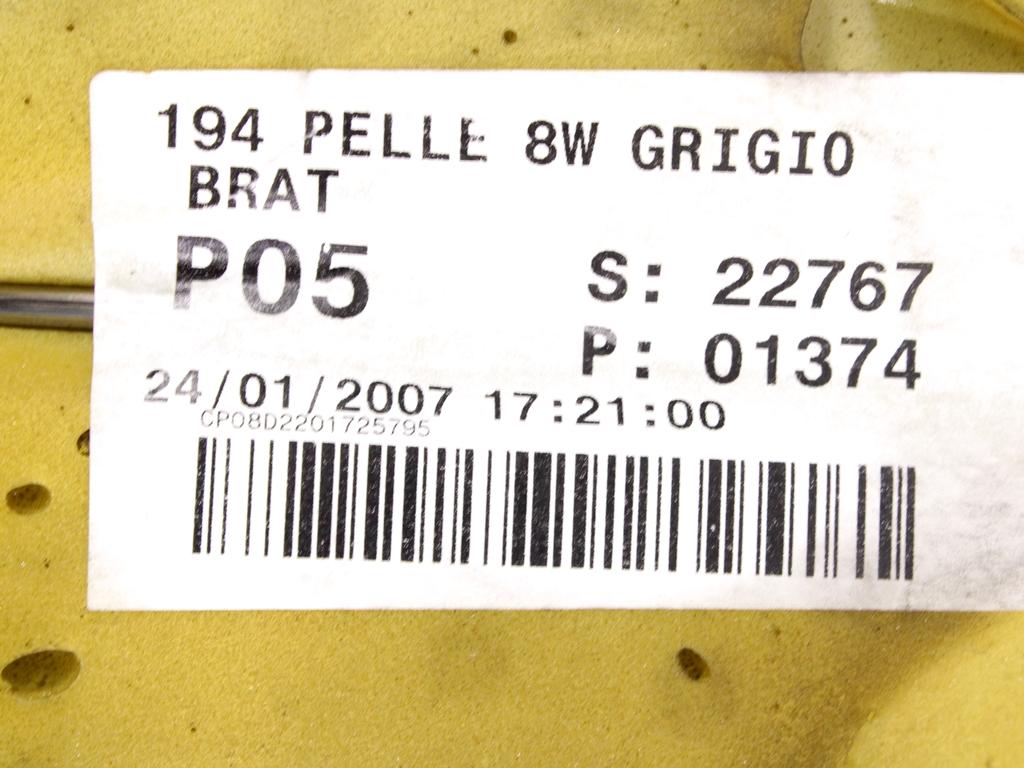 ZADNJE SEDISCE BLAGO OEM N. DIPIPFTCROMA194MK2SW5P ORIGINAL REZERVNI DEL FIAT CROMA 194 MK2 (2005 - 10/2007)  DIESEL LETNIK 2007