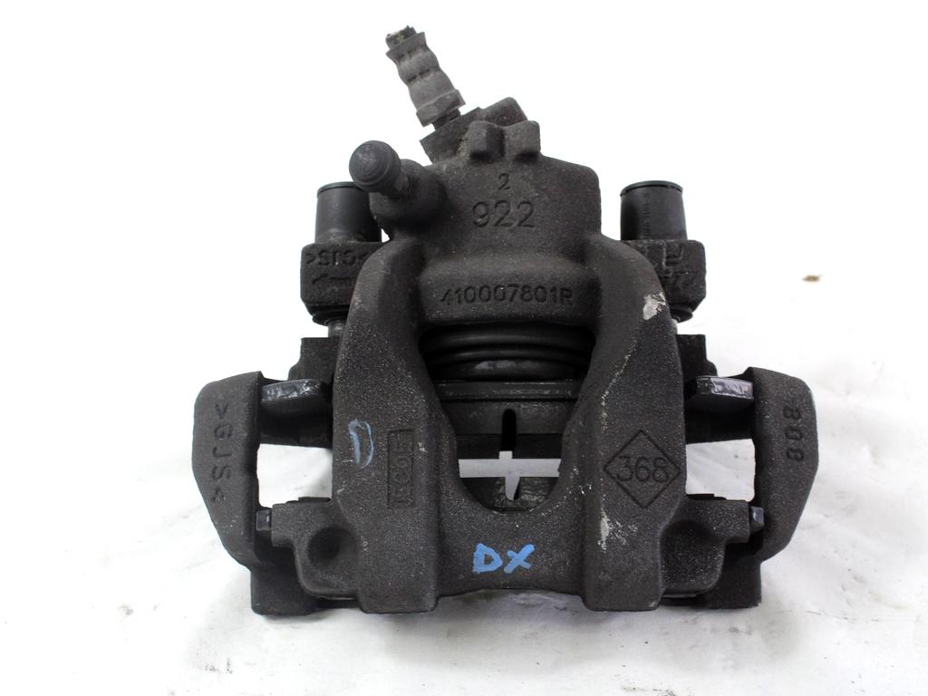 SPREDNJE DESNE ZAVORNE CELJUSTI  OEM N. 410007801R ORIGINAL REZERVNI DEL DACIA SANDERO / SANDERO STEPWAY MK2 (2012 - 2016) BENZINA/GPL LETNIK 2015