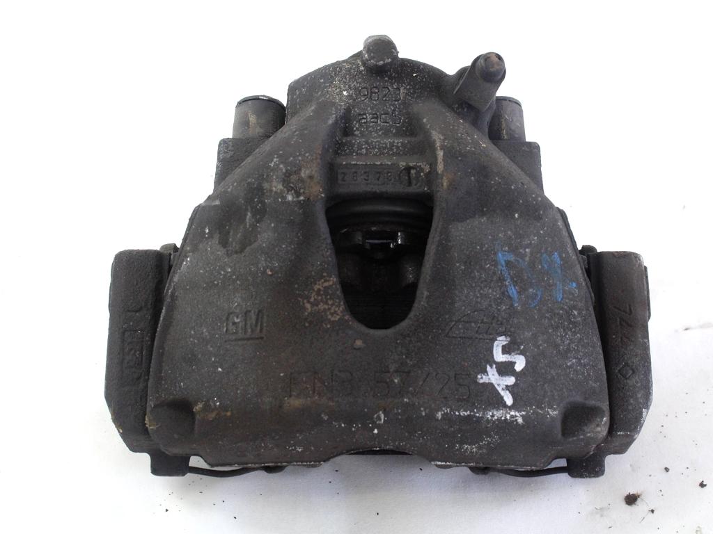 SPREDNJE LEVE ZAVORNE CELJUSTI  OEM N. 93176426 ORIGINAL REZERVNI DEL OPEL MERIVA A X03 R (2006 - 2010) BENZINA LETNIK 2008