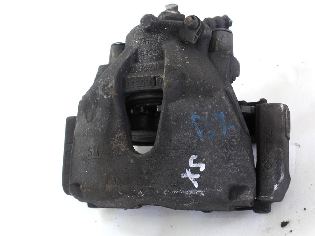 SPREDNJE LEVE ZAVORNE CELJUSTI  OEM N. 93176426 ORIGINAL REZERVNI DEL OPEL MERIVA A X03 R (2006 - 2010) BENZINA LETNIK 2008