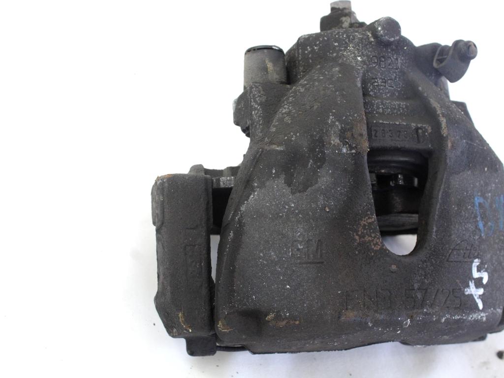 SPREDNJE LEVE ZAVORNE CELJUSTI  OEM N. 93176426 ORIGINAL REZERVNI DEL OPEL MERIVA A X03 R (2006 - 2010) BENZINA LETNIK 2008