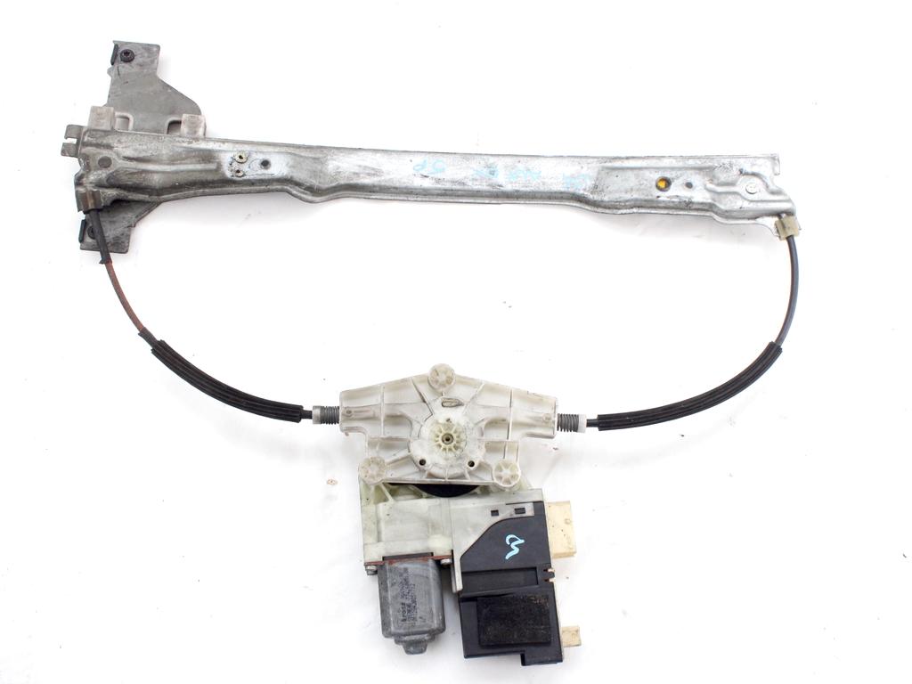 MEHANIZEM DVIGA SPREDNJIH STEKEL  OEM N. 18336 SISTEMA ALZACRISTALLO PORTA ANTERIORE ELETTR ORIGINAL REZERVNI DEL CITROEN C4 MK1 / COUPE L LC (2004 - 08/2009) DIESEL LETNIK 2009