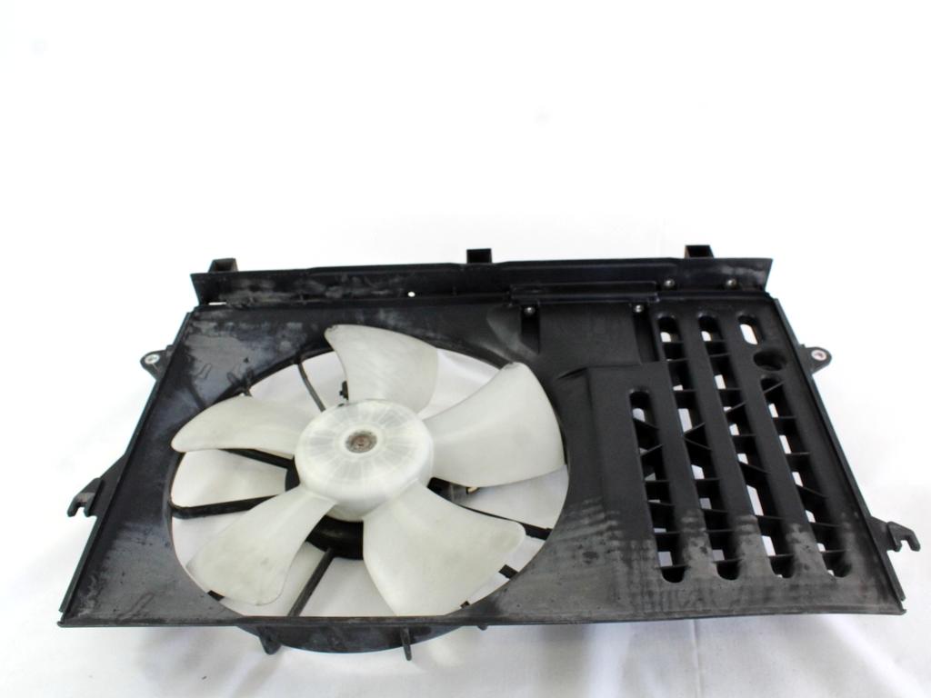 VENTILATOR HLADILNIKA OEM N. 163600N030 ORIGINAL REZERVNI DEL TOYOTA COROLLA E12 (2000 - 2006) DIESEL LETNIK 2005