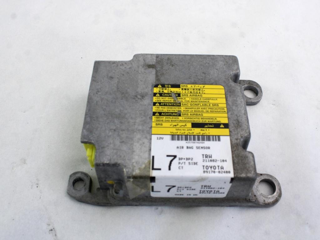 89170-02400 CENTRALINA AIRBAG TOYOTA COROLLA 1.4 D 66KW AUT 5P (2005) RICAMBIO USATO