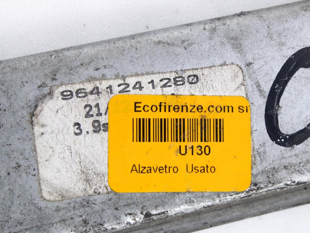 MEHANIZEM DVIGA SPREDNJIH STEKEL  OEM N. 17333 SISTEMA ALZACRISTALLO PORTA ANTERIORE ELETTR ORIGINAL REZERVNI DEL CITROEN C2 (2004 - 2009) DIESEL LETNIK 2004