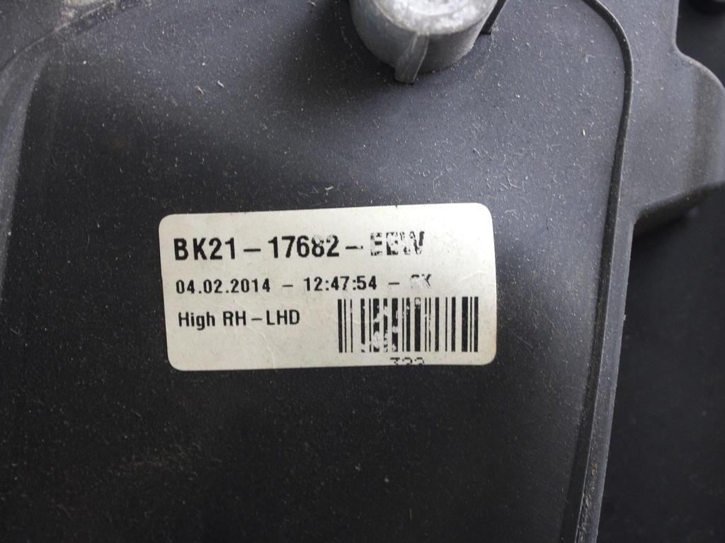 DESNO OGLEDALO OEM N. BK2117682EEW ORIGINAL REZERVNI DEL FORD TRANSIT CUSTOM MK8 (DAL 2013)DIESEL LETNIK 2016