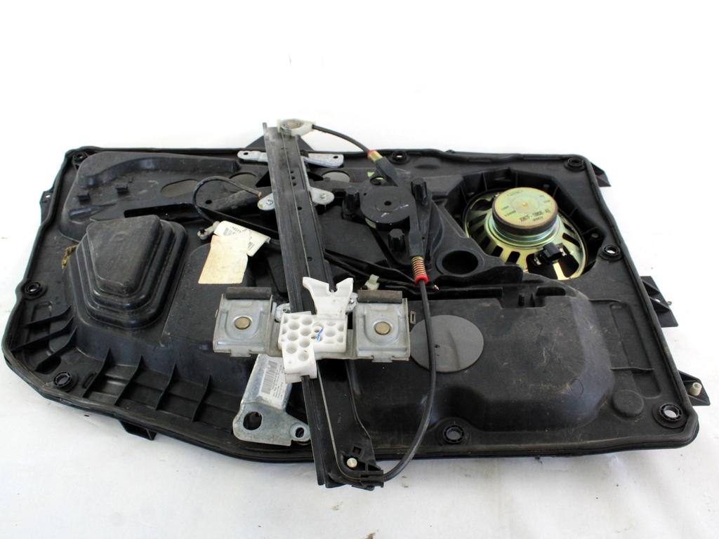 MEHANIZEM DVIGA SPREDNJIH STEKEL  OEM N. 16626 SISTEMA ALZACRISTALLO PORTA ANTERIORE ELETTR ORIGINAL REZERVNI DEL FORD FUSION JU (2002 - 02/2006) DIESEL LETNIK 2003