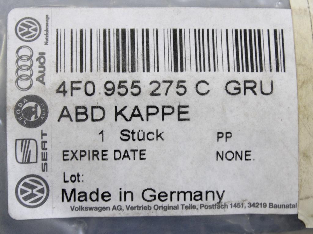 OKRASNI PROFILI SPREDNJEGA ODBIJACA  OEM N. 4F0955275CGRU ORIGINAL REZERVNI DEL AUDI A6 C6 R 4F2 4FH 4F5 BER/SW/ALLROAD (10/2008 - 2011) DIESEL LETNIK 2008