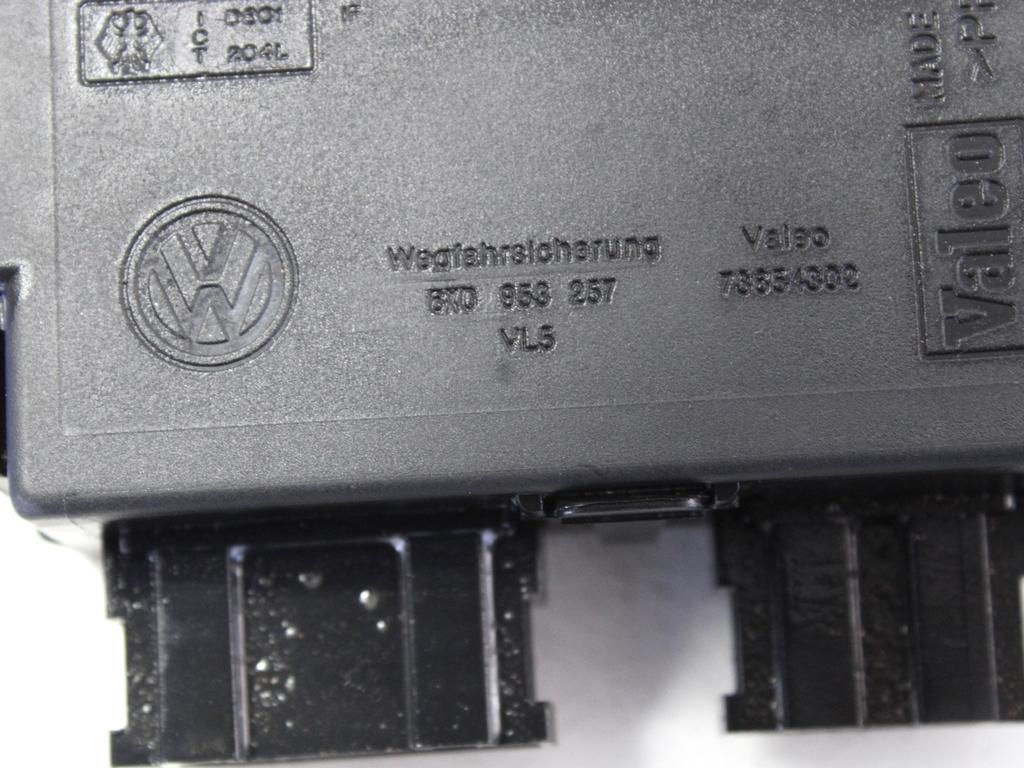 RACUNALNIK AVTOALARMA/BLOKADA MOTORJA OEM N. 6X0953257 ORIGINAL REZERVNI DEL VOLKSWAGEN LUPO 6X1 6E1 (04/1999 - 05/2005) DIESEL LETNIK 2001