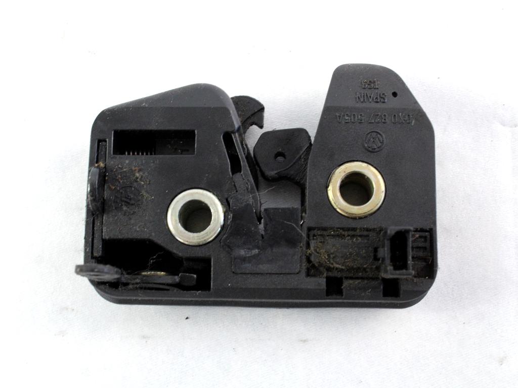 ZAKLEPANJE PRTLJA?NIH VRAT  OEM N. 6X0827505A ORIGINAL REZERVNI DEL VOLKSWAGEN LUPO 6X1 6E1 (04/1999 - 05/2005) DIESEL LETNIK 2001