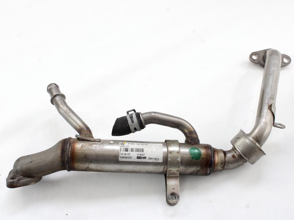 EGR VENTIL/IZMENJALNIK OEM N. A6401400575 ORIGINAL REZERVNI DEL MERCEDES CLASSE B W245 T245 5P (2005 - 2011) DIESEL LETNIK 2007