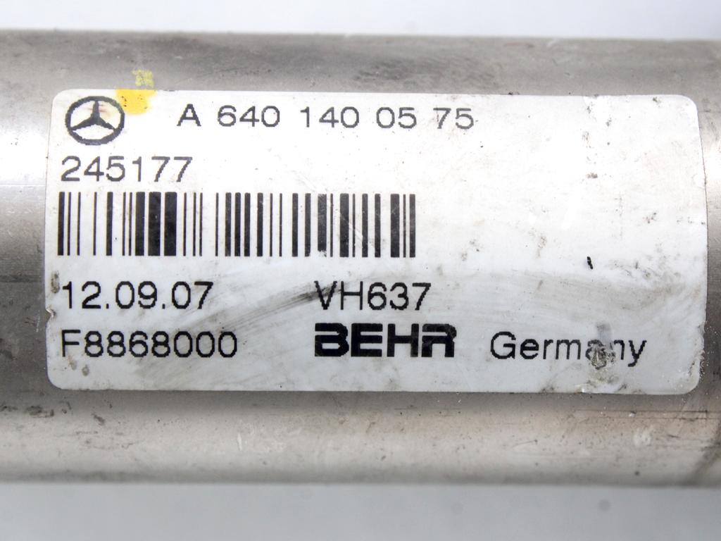 EGR VENTIL/IZMENJALNIK OEM N. A6401400575 ORIGINAL REZERVNI DEL MERCEDES CLASSE B W245 T245 5P (2005 - 2011) DIESEL LETNIK 2007