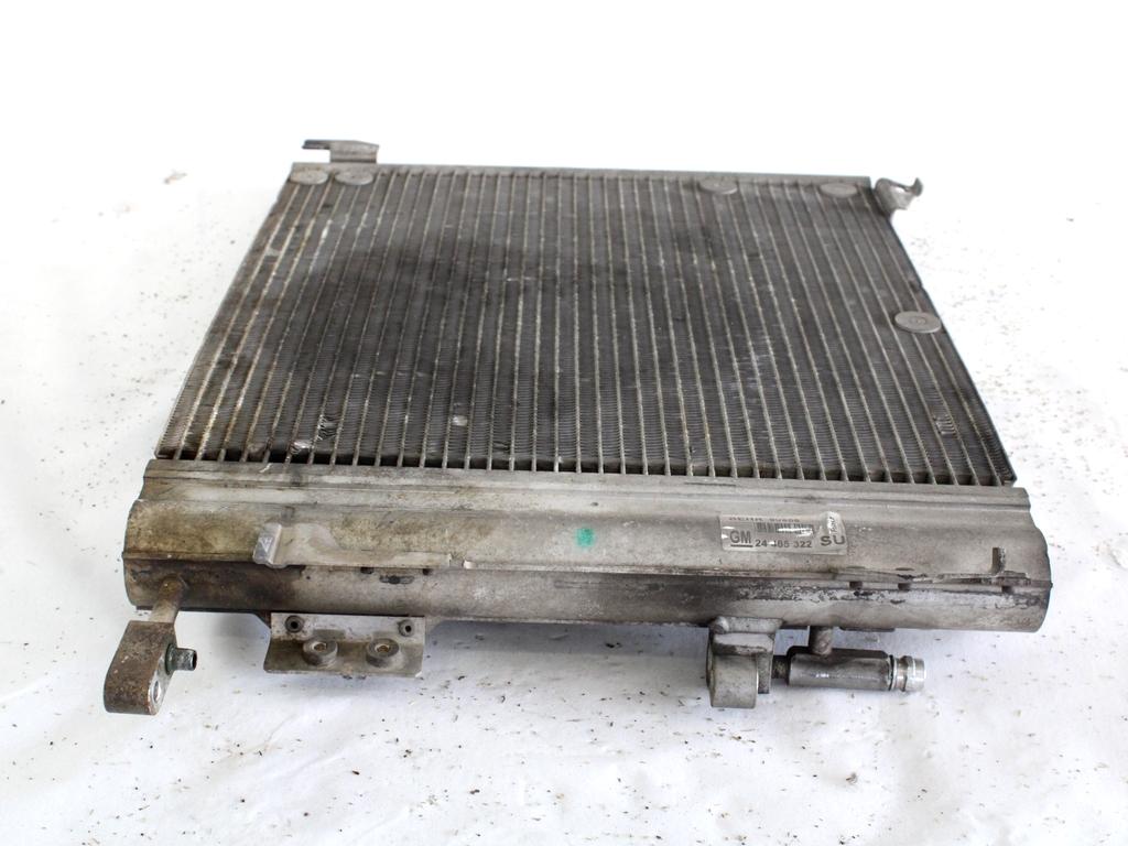 HLADILNIK KLIME OEM N. 24465322 ORIGINAL REZERVNI DEL OPEL ZAFIRA A T98 (1999 - 2005) DIESEL LETNIK 2002