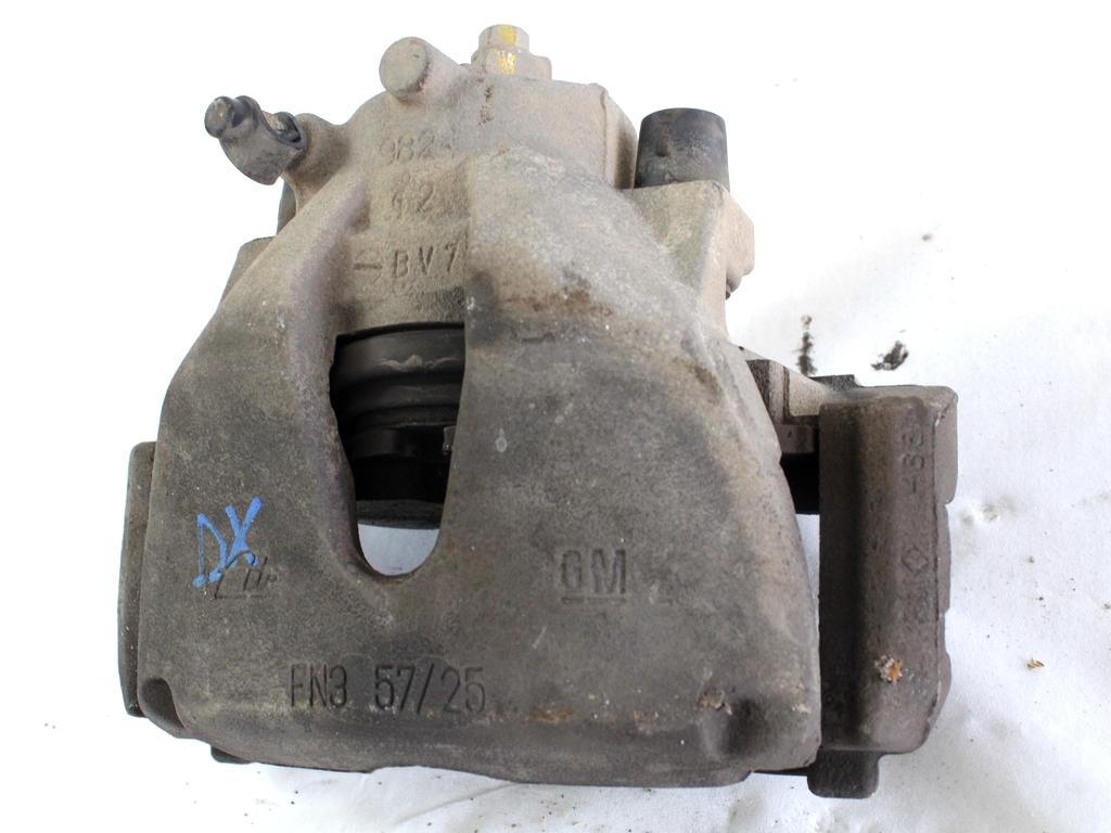 SPREDNJE DESNE ZAVORNE CELJUSTI  OEM N. 93190648 ORIGINAL REZERVNI DEL OPEL ZAFIRA A T98 (1999 - 2005) DIESEL LETNIK 2002