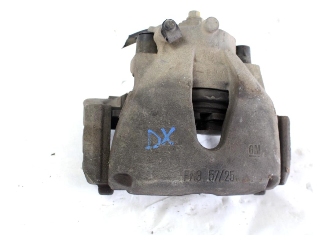 SPREDNJE DESNE ZAVORNE CELJUSTI  OEM N. 93190648 ORIGINAL REZERVNI DEL OPEL ZAFIRA A T98 (1999 - 2005) DIESEL LETNIK 2002