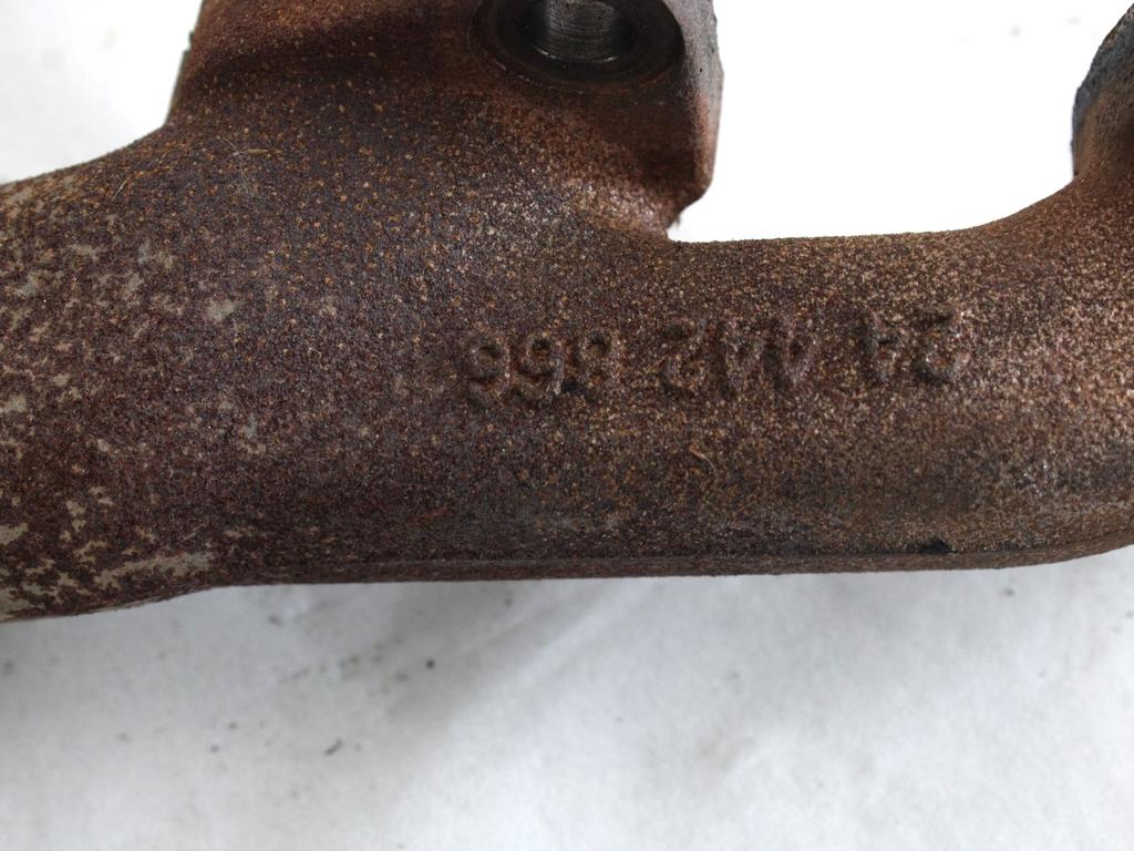 IZPUSNI KOLEKTOR OEM N. 24442866 ORIGINAL REZERVNI DEL OPEL ZAFIRA A T98 (1999 - 2005) DIESEL LETNIK 2002