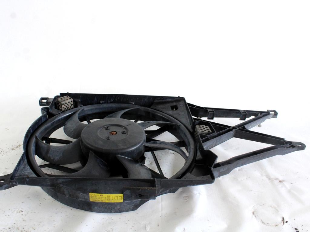 VENTILATOR HLADILNIKA OEM N. 24413317 ORIGINAL REZERVNI DEL OPEL ZAFIRA A T98 (1999 - 2005) DIESEL LETNIK 2002