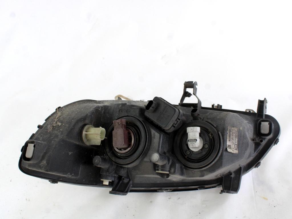 SPREDNJI DESNI ZAROMETI OEM N. 90582022 ORIGINAL REZERVNI DEL OPEL ZAFIRA A T98 (1999 - 2005) DIESEL LETNIK 2002