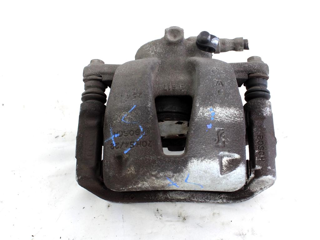 SPREDNJE LEVE ZAVORNE CELJUSTI  OEM N. 93191695 ORIGINAL REZERVNI DEL OPEL CORSA D R S07 (02/2011 - 2014) BENZINA/GPL LETNIK 2011